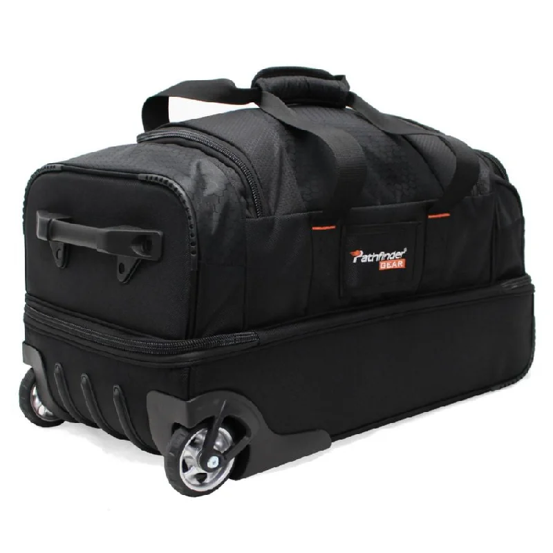 Pathfinder Gear Up Collection 22" Drop Bottom Duffel Black