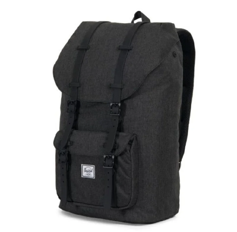 Herschel Little America Backpack - Black Crosshatch