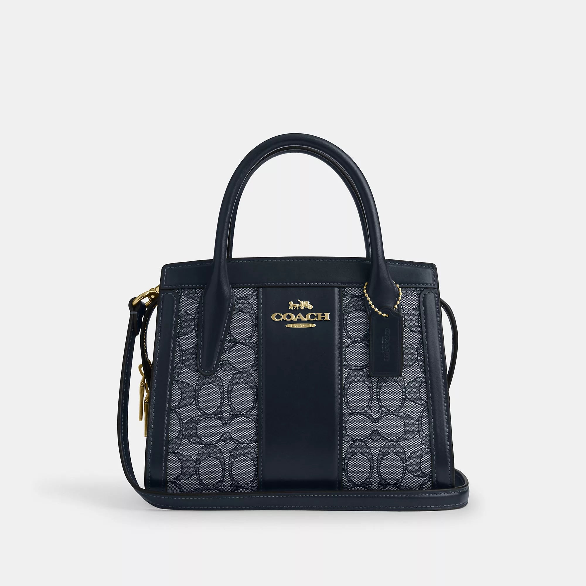 Coach Outlet Andrea Carryall Bag In Signature Jacquard