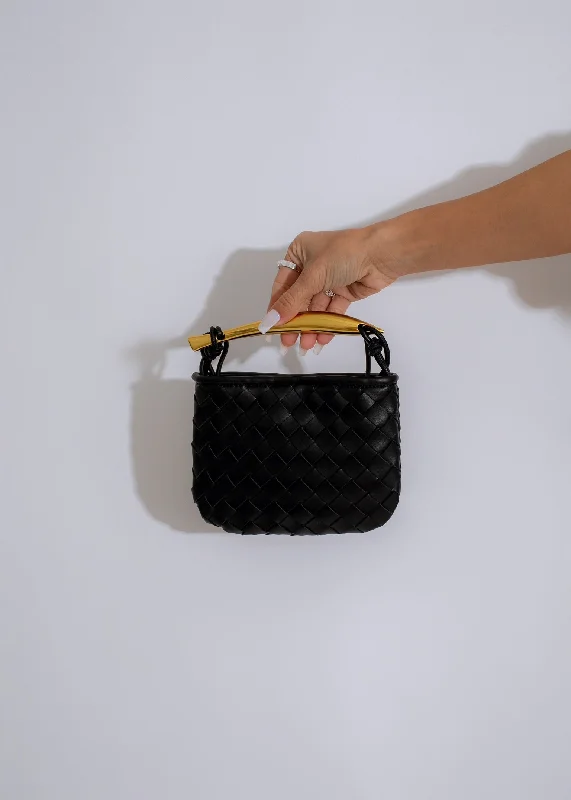 Fancy & Flashy Handbag Black