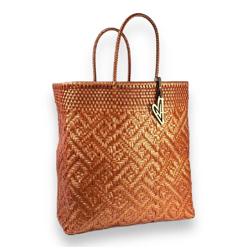 Maria Victoria | Glow MBR Tote | Upcycled, Handwoven