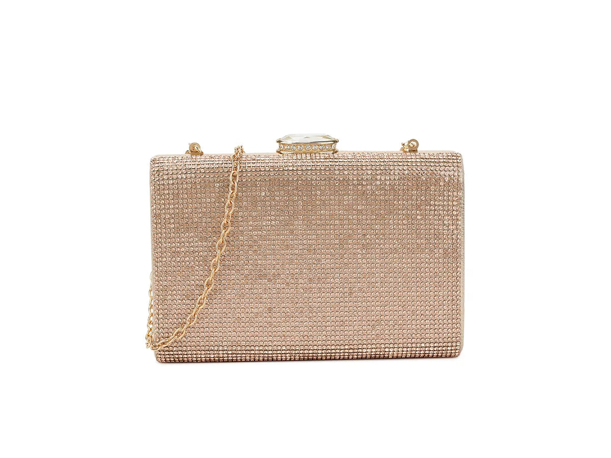 Moonbeam Rose Gold Clutch