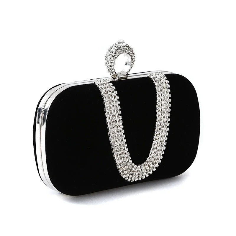 Velvet Diamond Dream Clutch